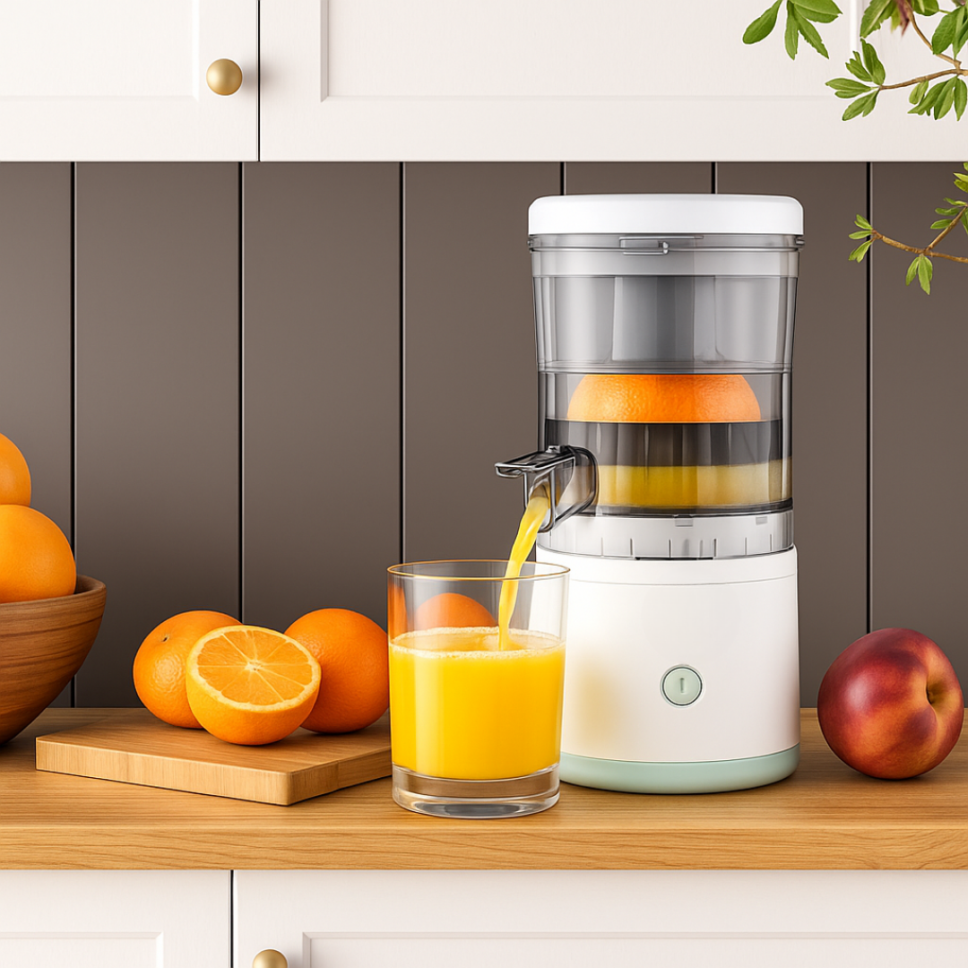 Novotech - Exprimidor Portátil y Carga Inalámbrica