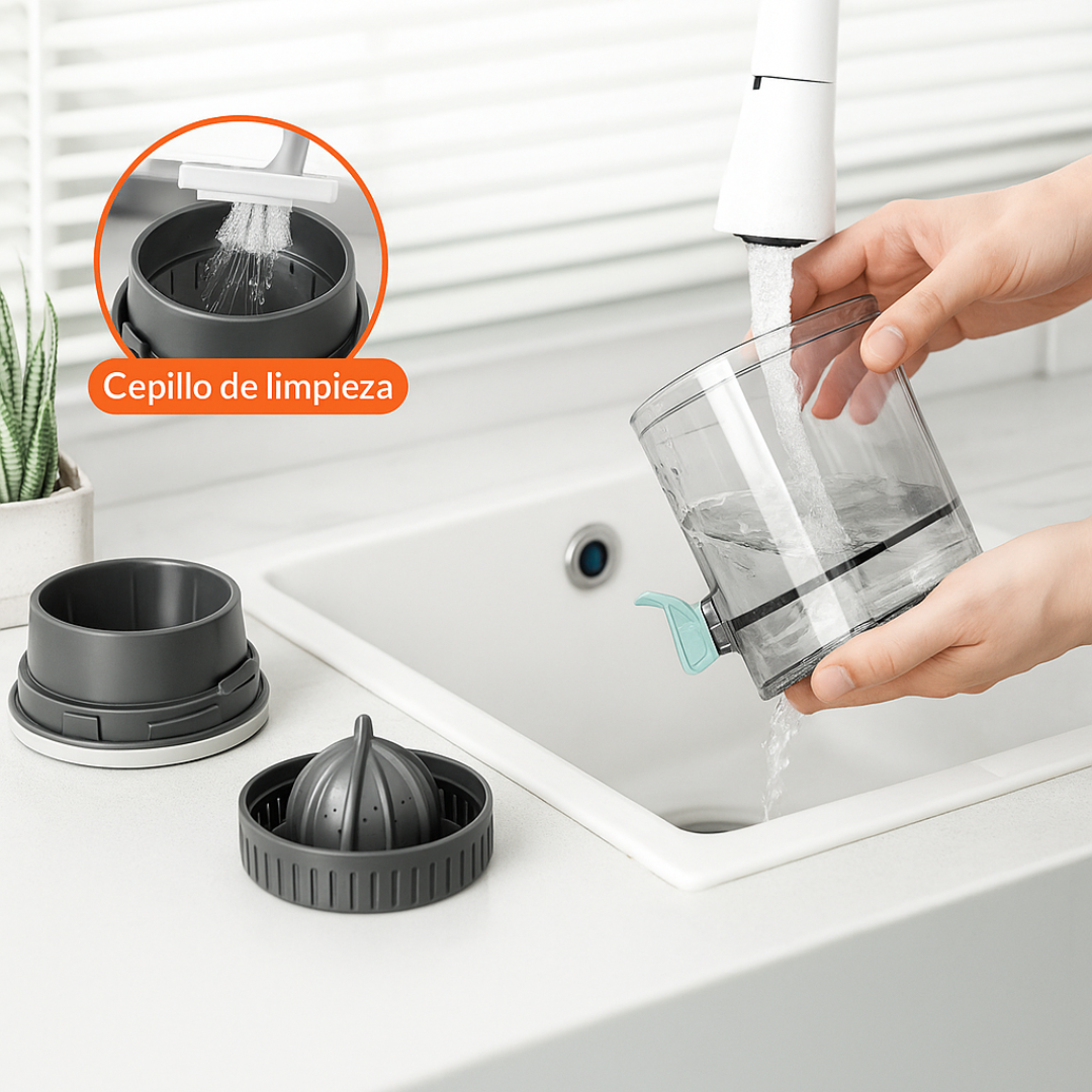 Novotech - Exprimidor Portátil y Carga Inalámbrica